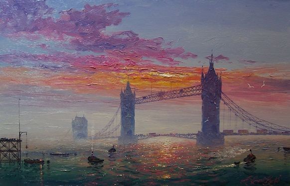 Tower Bridge Mist I